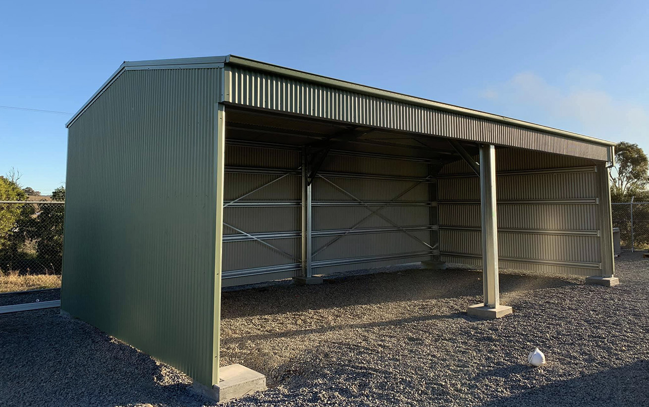 Open Bay Sheds