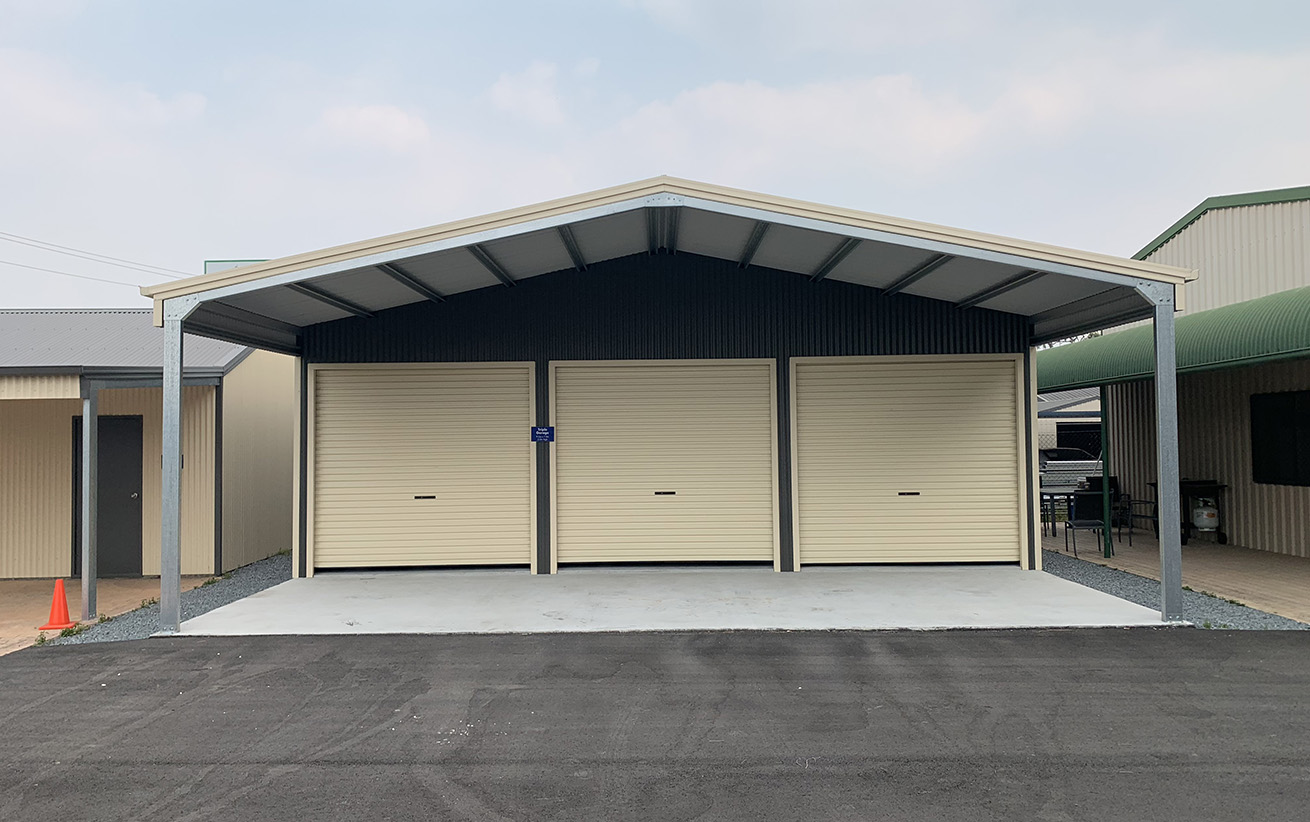 Buy Triple Garages View Sizes Prices Best Sheds